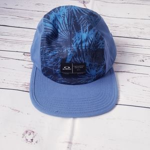 OAKLEY BLUE 5 PANEL HAT